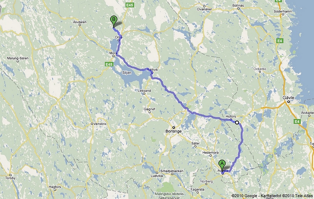 Reittikartta 9.8.2000.