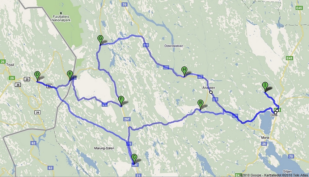 Reittikartta 10.8.2000.