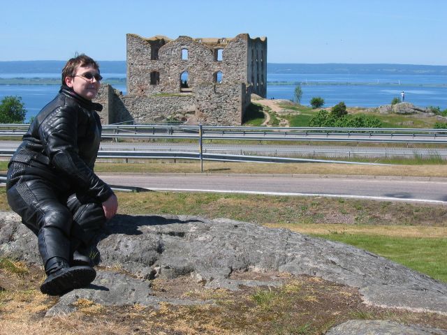 Brahehusin linnanraunio. Grnna-Visings, Ruotsi.
