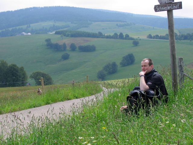 Tuumaustauko Schauinsland-vuorella. Schwarzwald, Saksa.