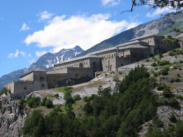 Barriere de l'Esseilon. Aussois, Ranska.