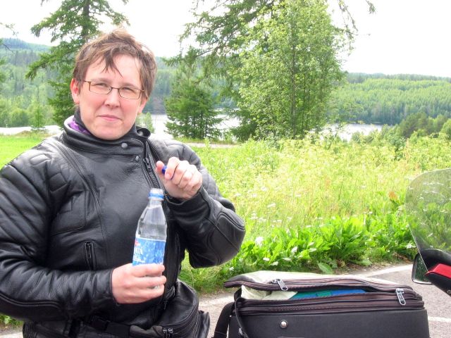 Reissun viimeinen tauko. Suonenjoki, Suomi.