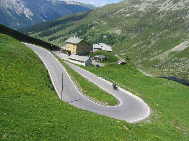 Passo dello Spluga, Italia.