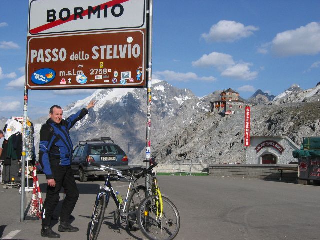 Italian katolla. Passo dello Stelvio.