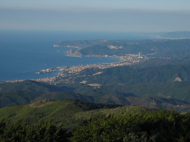 Aamunkym italialaisen Hotel Monte Beiguan huoneesta Vlimerelle.