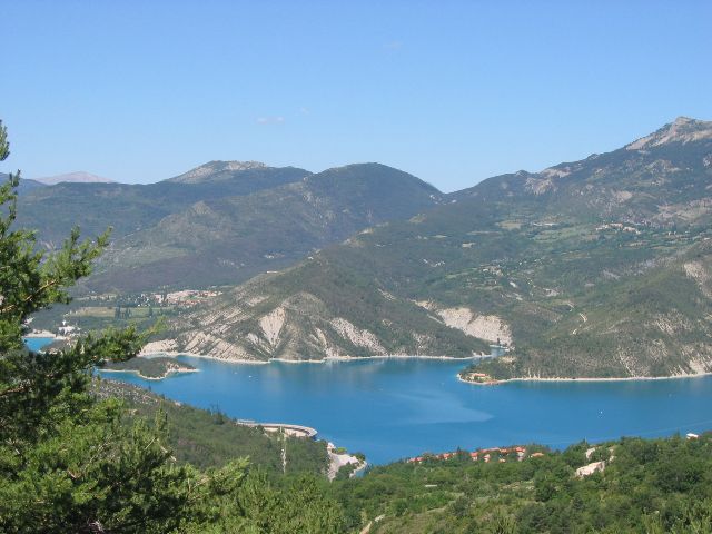 Lac de Castillon -tekojrvi, Ranska.