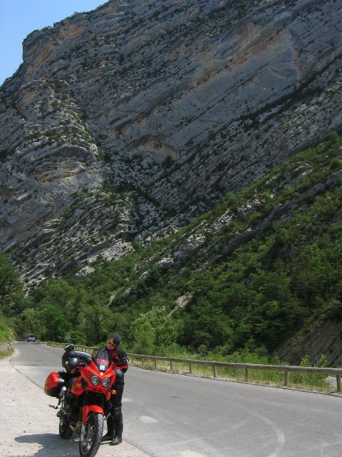 Tll maaper on joskus kupruillut. Gorges du Verdon, Ranska.