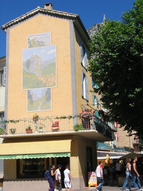 Le Roc ja Le Roc. Castellane, Ranska.
