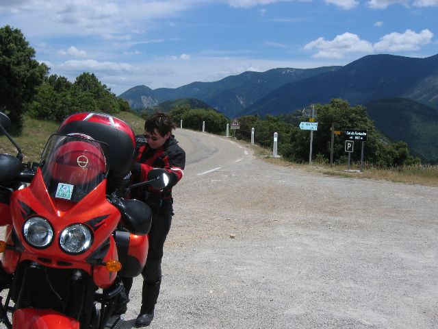 Tauko. Col de Fontaube, Ranska.