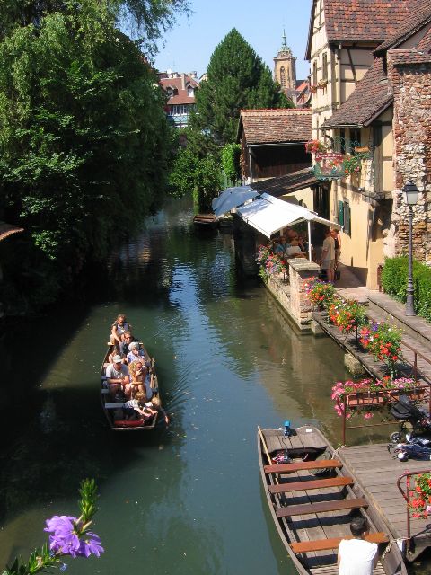 Elsassin Venetsia? Colmar, Ranska.