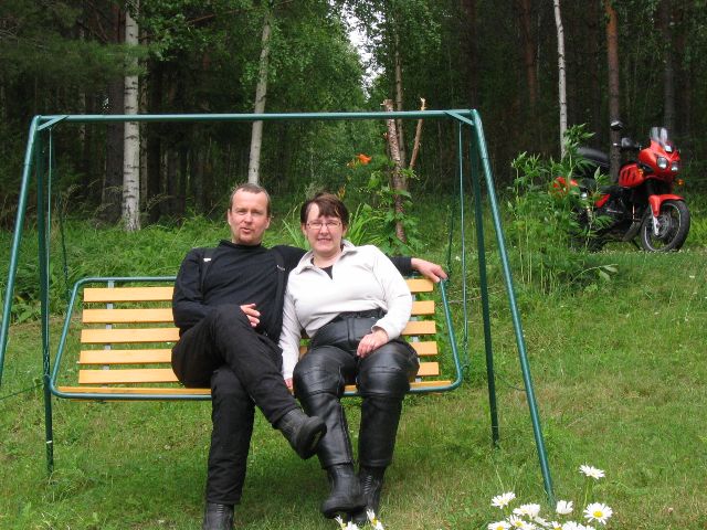 Eikhn jo lhdet kotiin? Enonkoski, Suomi.