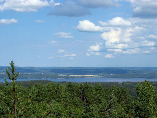 Nkym Mellan fryken -jrvelle. Vstra mtervik, Ruotsi.