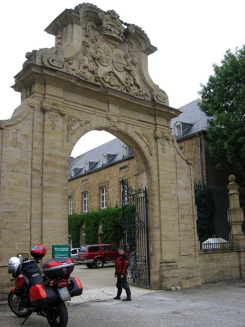 Grand Chateau d'Ansembourg. Ansembourg, Luxemburg.