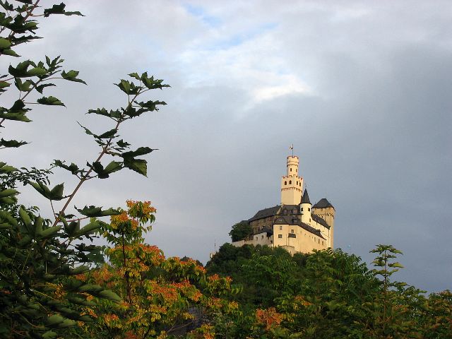 Marksburg. Braubach, Saksa.