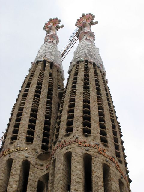 La Sagrada Familia. Barcelona, Espanja.
