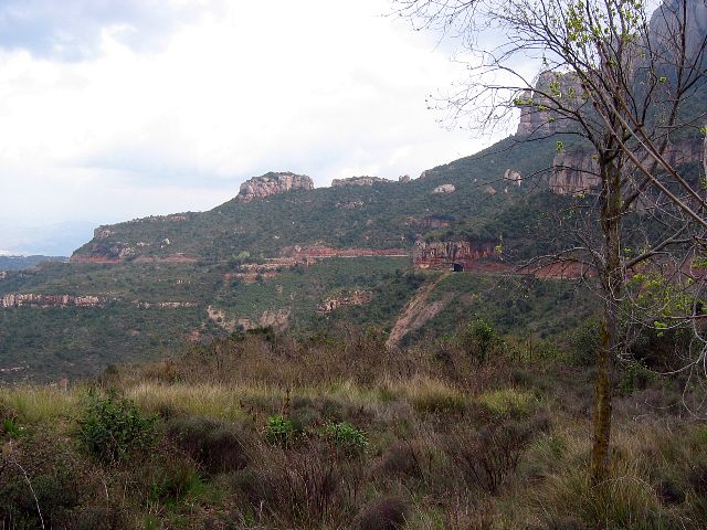 Sierra de Montserrat, Espanja.