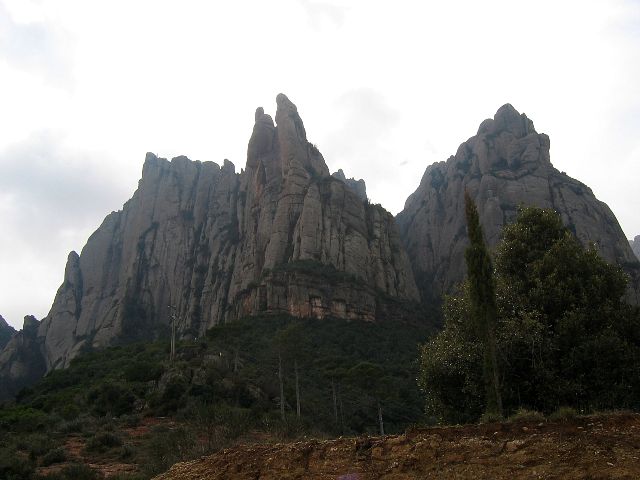Sierra de Montserrat, Espanja.