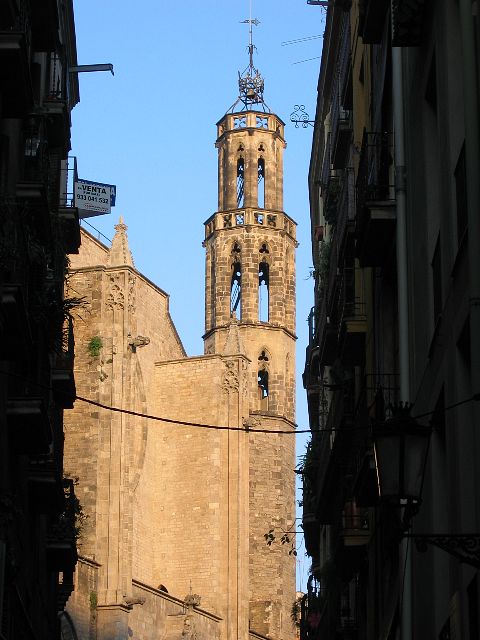 Santa Maria del Marin kirkko. Barcelona, Espanja.