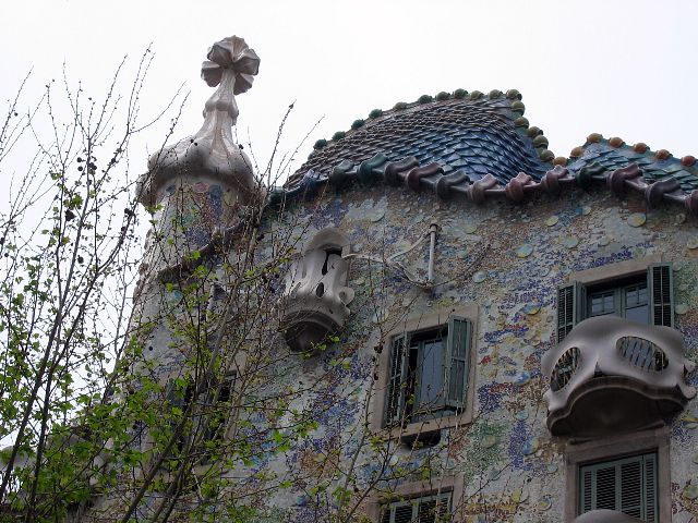 Casa Batll. Barcelona, Espanja.