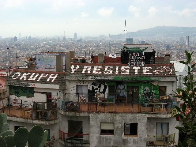 Tervetuloa Barcelonaan! Park Gell, Barcelona, Espanja.