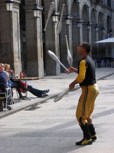 Plaa Reial. Barcelona, Espanja.