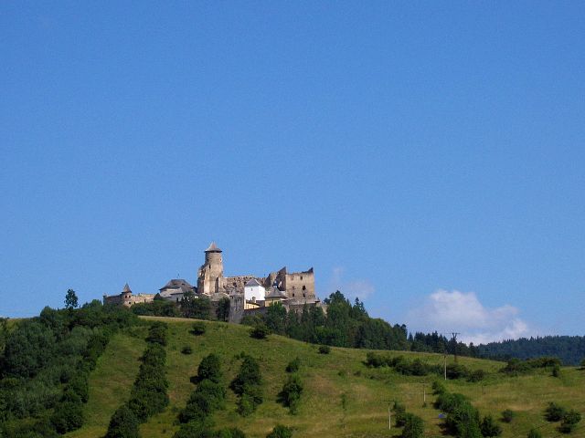 Stará L'ubovnan linna. Stará L'ubovna, Slovakia.