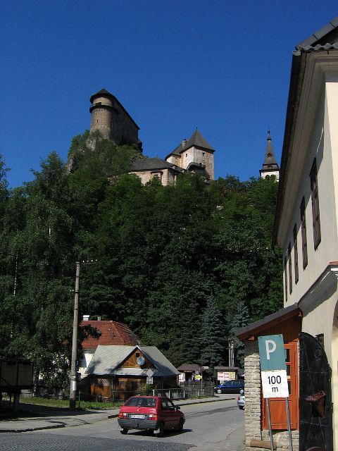 Oravan linna. Oravský Podzámok, Slovakia.