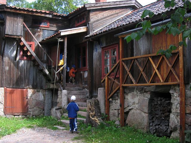 Luostarinmäen käsityöläismuseo. Turku, Suomi.