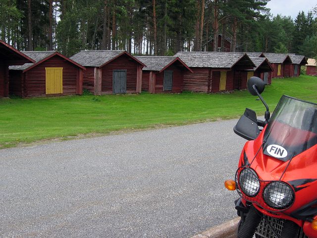 Närpiön kirkkotallit. Närpiö, Suomi.